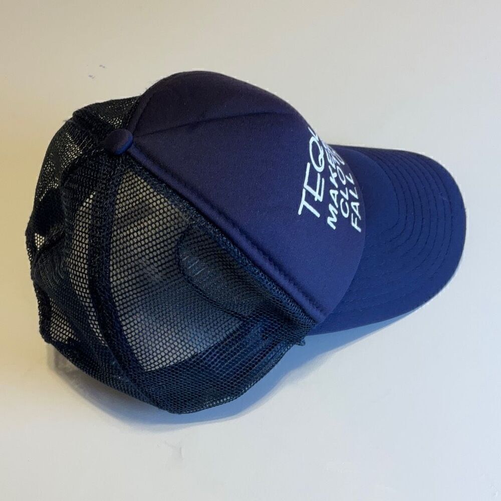 Vintage Tequila Trucker Hat, Navy Blue, One Size - Picture 6 of 8